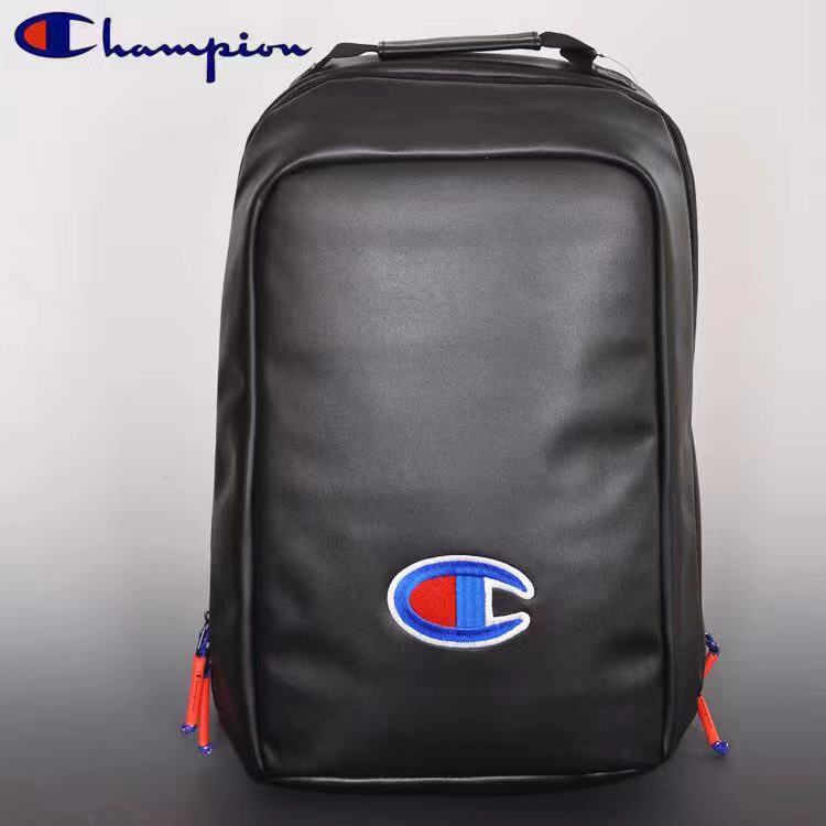 champion leather backpack Champion school bag Leather bag Men Women backpack – JapanHandbag
