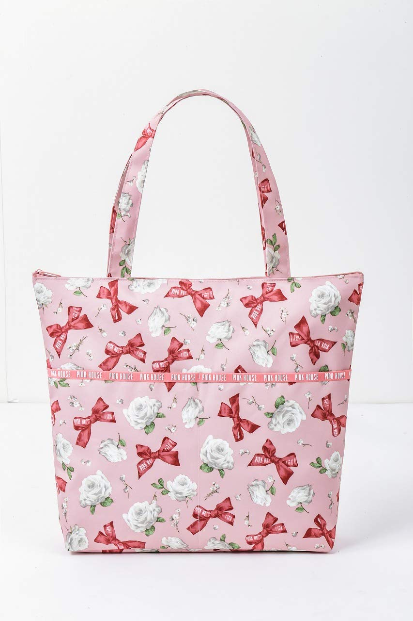 Japanese magazine gift Pink House limited edition Shoulder Bag with Zipper