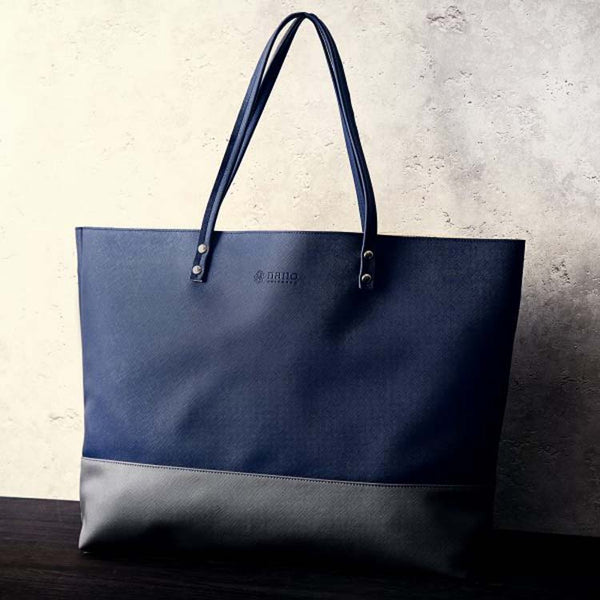 Japanese magazine gift Nano Blue Big Shoulder Bag