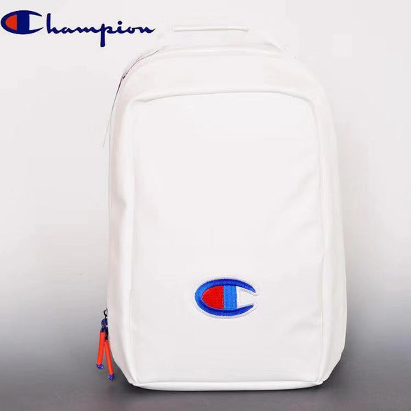Champion school bag Leather bag Men Women backpack