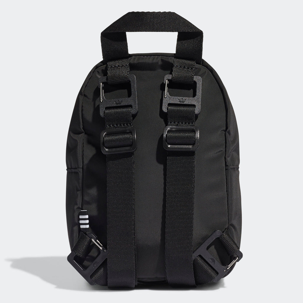 adidas classic mini backpack black Adidas WOMEN ORIGINALS MINI BACKPACK Black with zip – JapanHandbag
