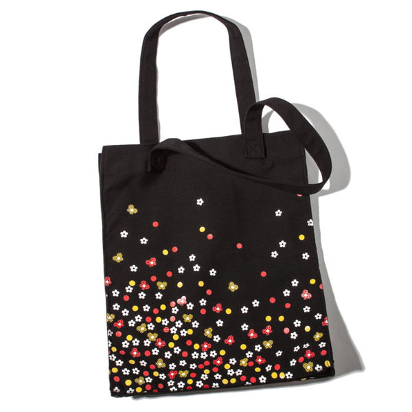 Japanese magazine gift Marc Jacobs Black Flower tote bag