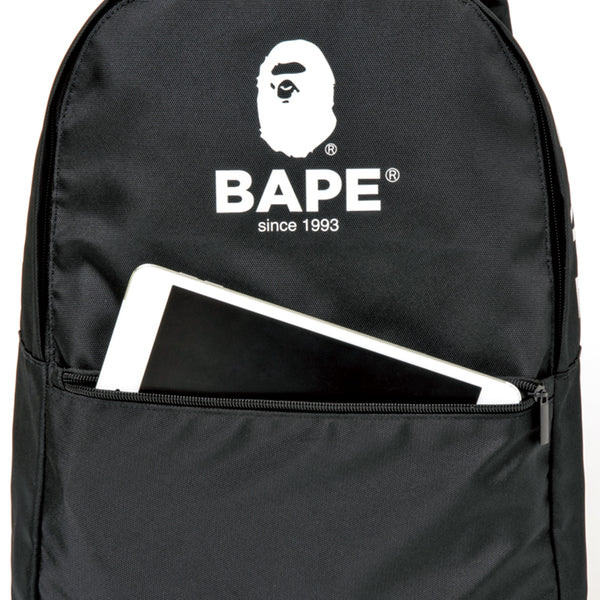 Japanese magazine gift Ape Bape Black Backpack