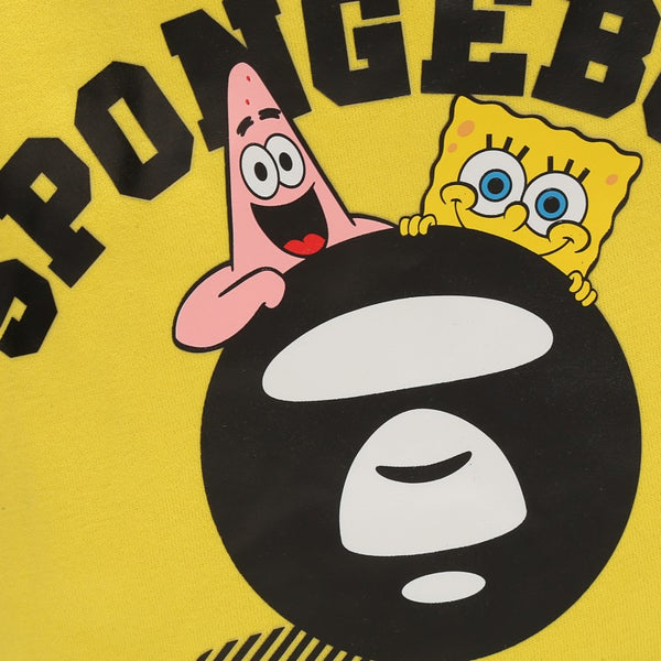 Japanese magazine gift aape X SpongeBob yellow totebag