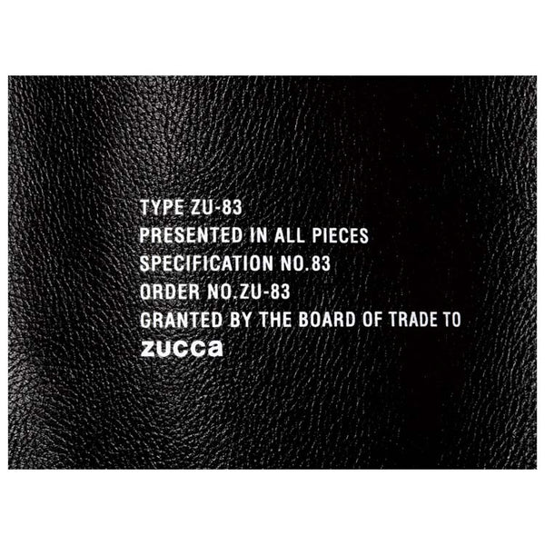 Japanese magazine gift Zucca Black imitation leather handbag