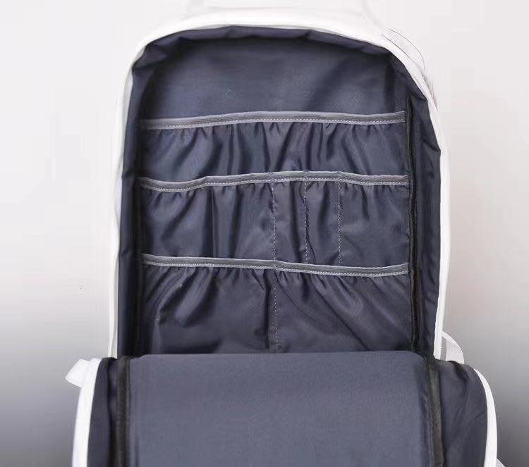 champion leather logo backpack Champion school bag Leather bag Men Women backpack – JapanHandbag