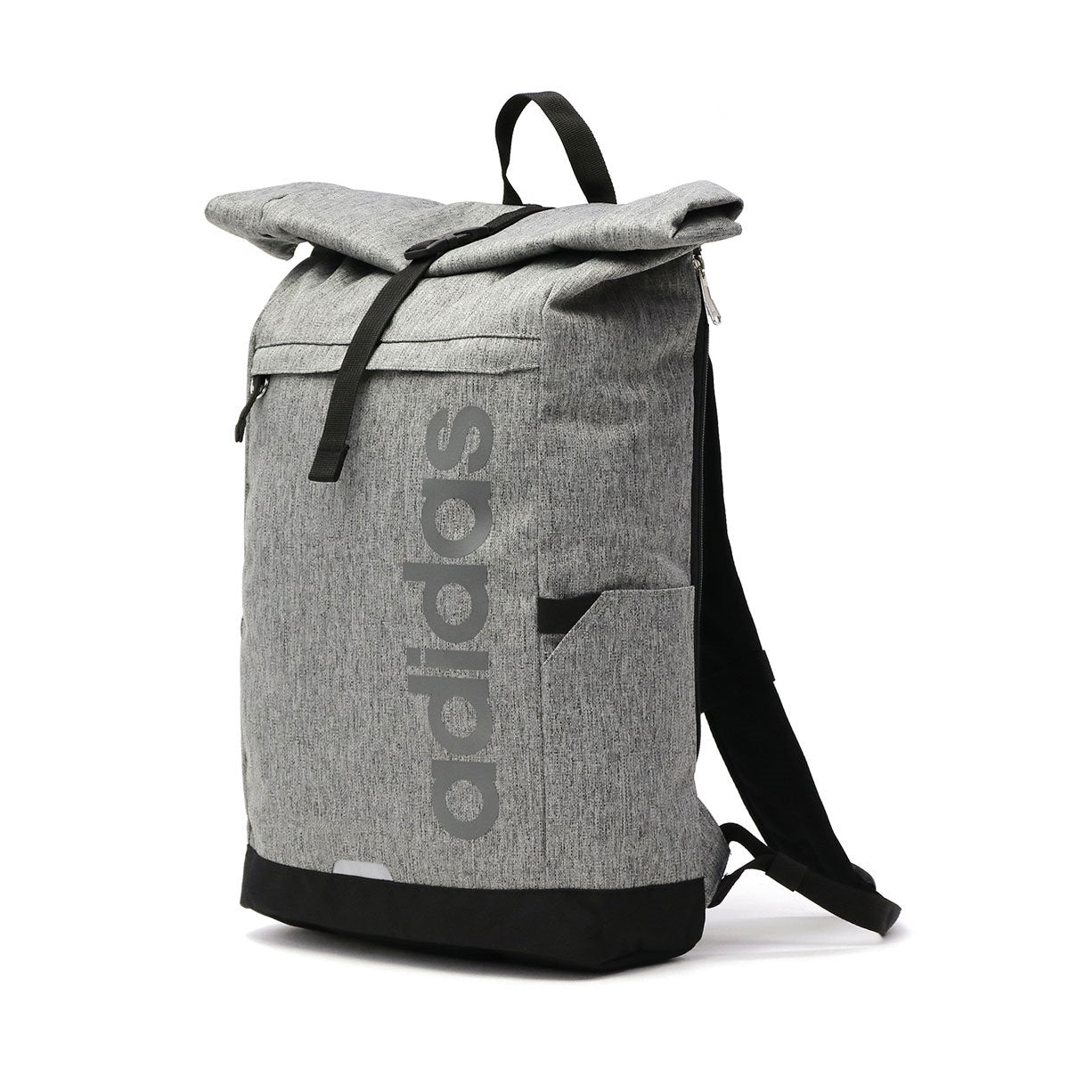 adidas 3d roll top backpack japan Adidas Roll-Top Waterproof canvas material Backpack 3 color – JapanHandbag