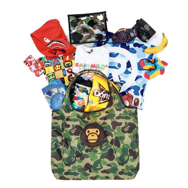 Japanese magazine gift Ape Bape Kids Shoulder Bag 3 in 1