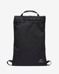 nike backpack gym black Nike Utility Training Black Gymsack Backpack (17L) – JapanHandbag